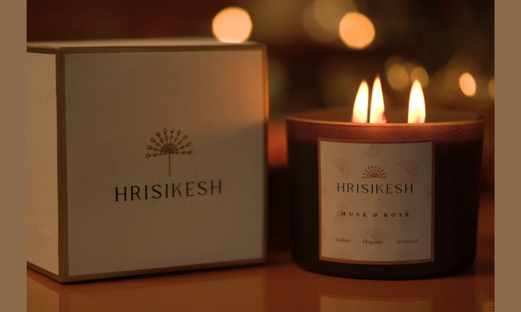 Effortless Hrisikesh Scented Candles for Diwali Home Décor