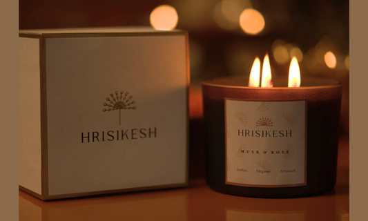 Effortless Hrisikesh Scented Candles for Diwali Home Décor