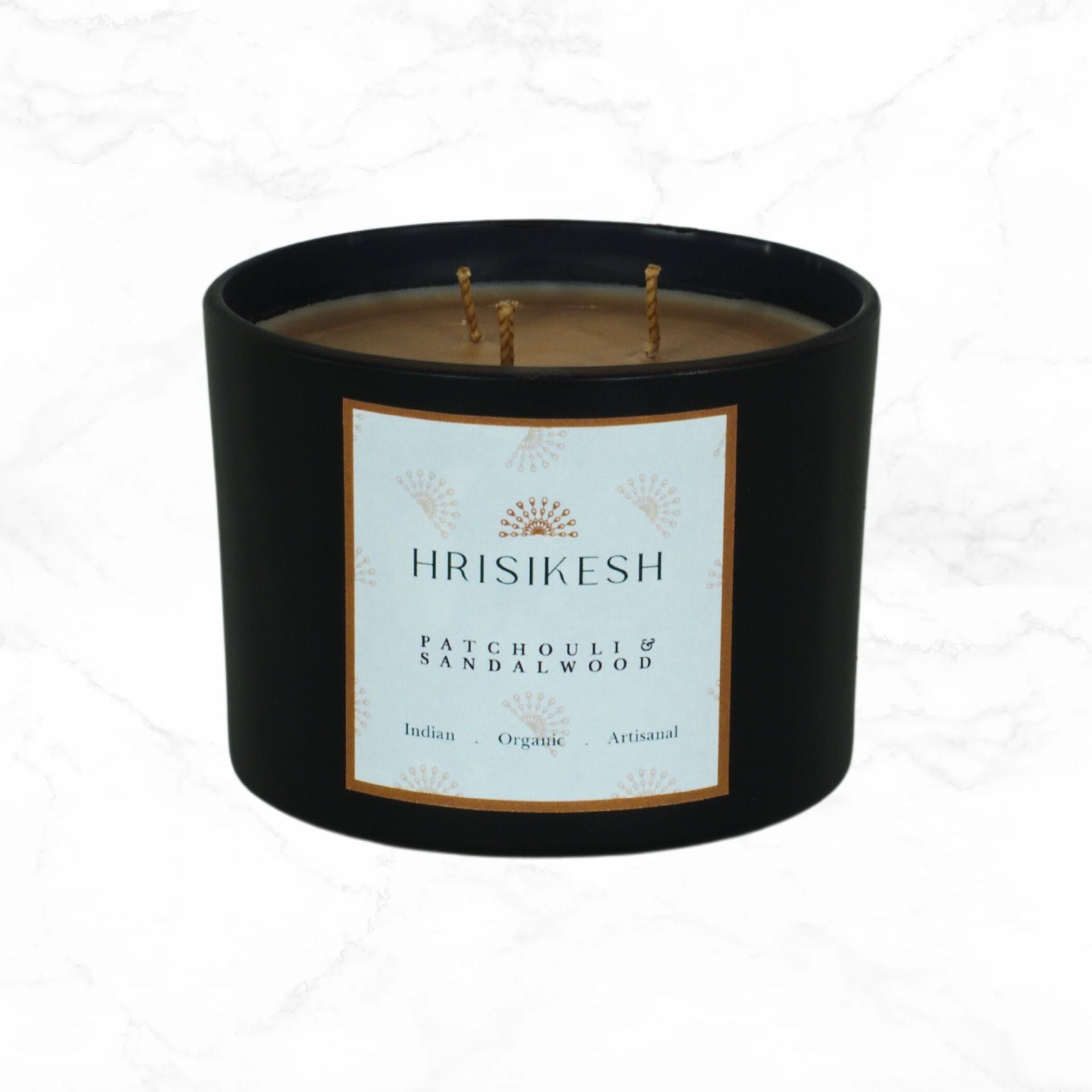 Sandalwood & Patchouli Scented Candles