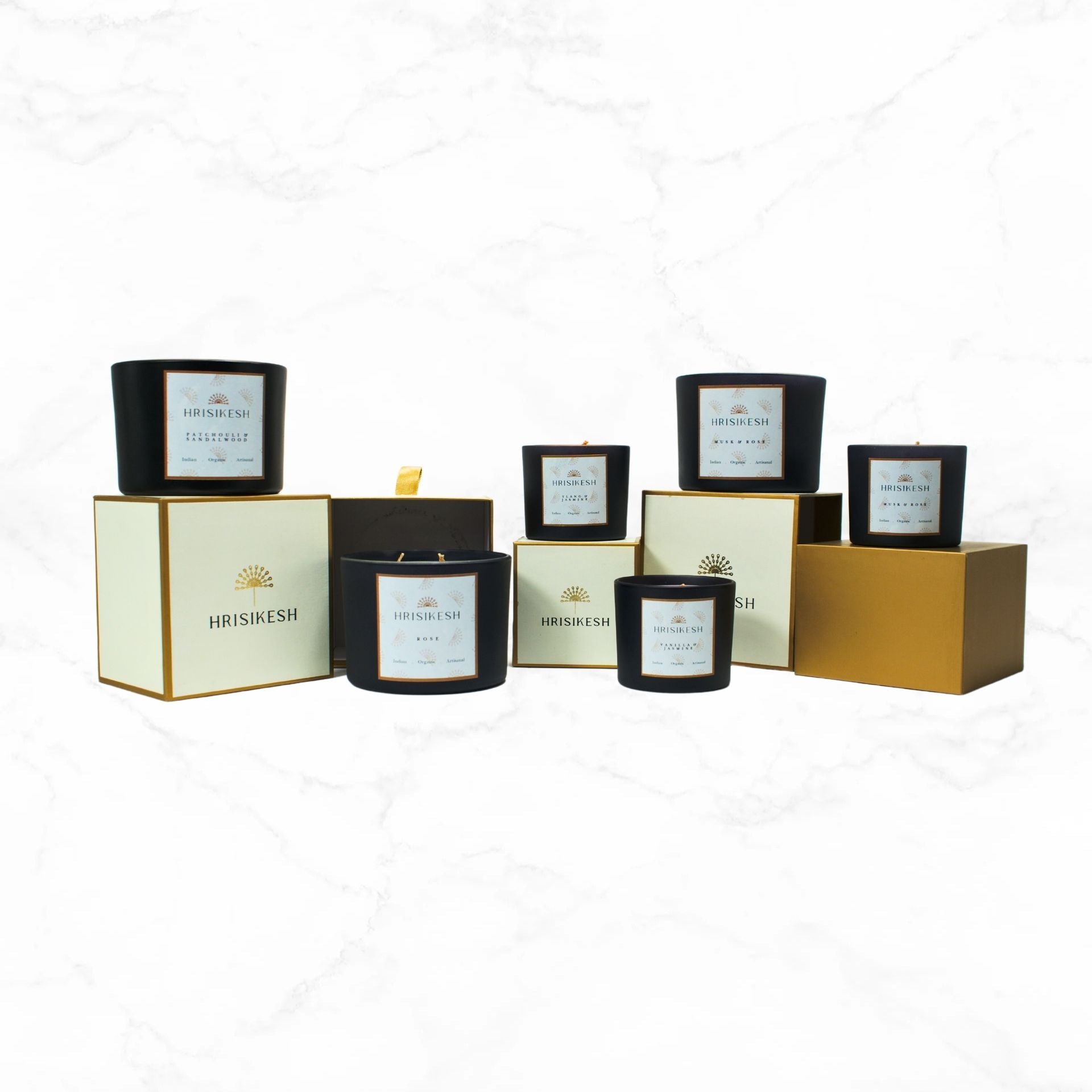 Ylang & Jasmine Scented Candles