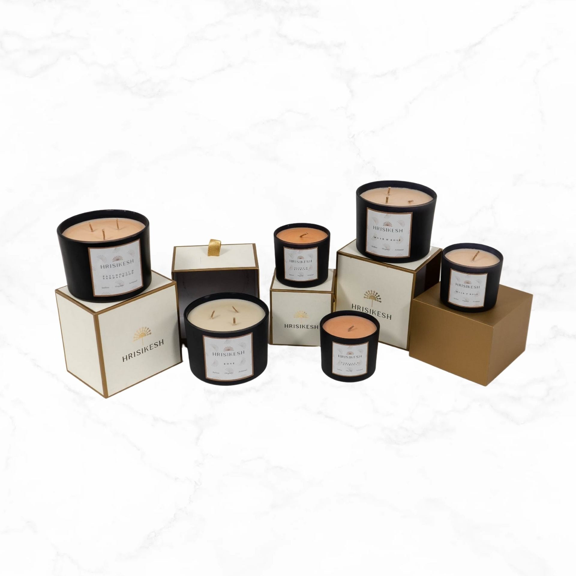 Mogra Scented Candles